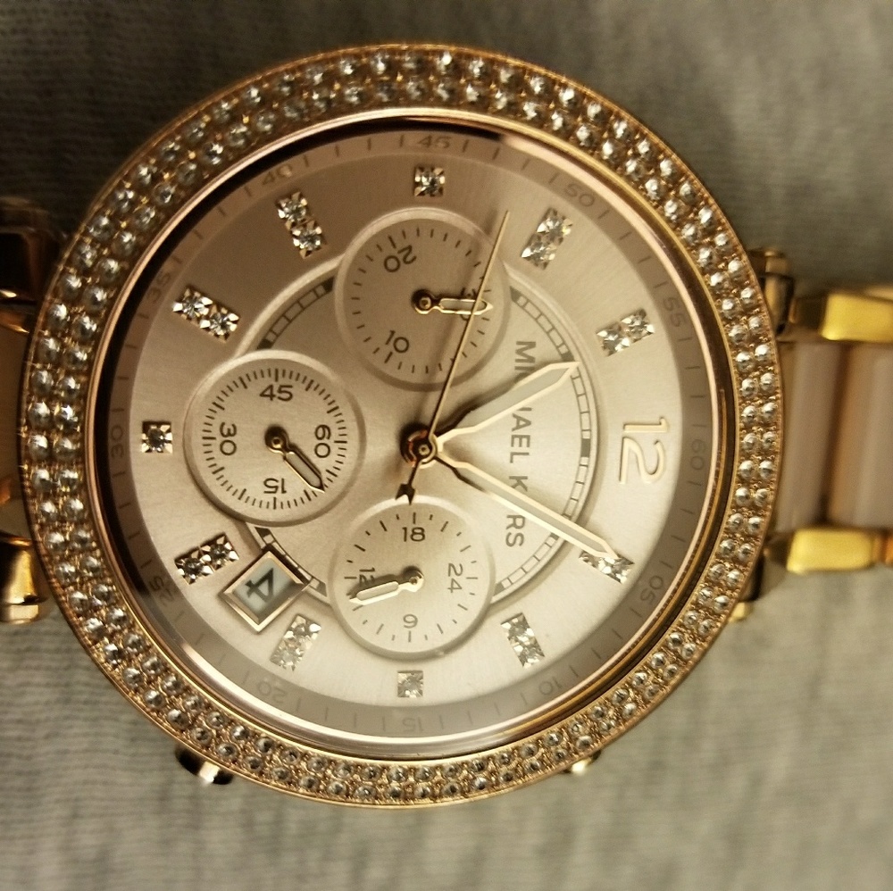 MK Rose Gold Watch